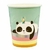 Vaso de Polipapel Oso Panda x 6 u.