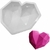 Molde Silicona - Corazon Diamante 21x21cm - comprar online