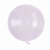 Globo Burbuja Cristal Rosa x 46cm.