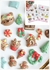 Molde para Chocolate Acetato Mini Candy Navidad Set x 2 placas PARPEN