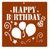 Stencil Cupcake y Cookies - Happy Birthday (sk217) MIL ARTES