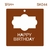 Stencil Cupcake y Cookies - Cartel Happy Birthday - MIL ARTES