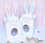 Caja Conejo Pascua 15x15x18 cm. Celeste - DRAFT -