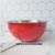 Bowl Acero Inoxidable y Rojo x 24 cm