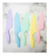 Cuchillo Plastico Color Pastel x 30.5 cm.
