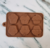Molde Silicona Chocolatero - Cupcakes x 6
