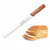 Cuchillo para Torta y Pan Pan x 30 cm. Acero Inoxidable con Mango Madera