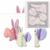 Molde Conejo Huevo Pascuas Acetato 3D - PARPEN