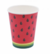 Vaso de Polipapel Sandia x 6 u.