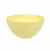 Bowl Plastico Amarillo Pastel 28 x 12 cm.