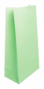 Bolsa c/ Fuelle Verde Pastel 12x24 cm. x 10 u.