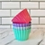 Bowl Compotera Forma Pirotin Cupcake Color Surtido x 1 u 7 x 11 Cm