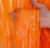 Cortina Guirnalda Naranja 200 x 100 Cm