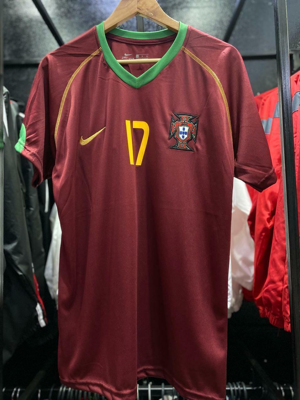 CAMISETA RETRO DE PORTUGAL CRISTIANO RONALDO 2018 2019