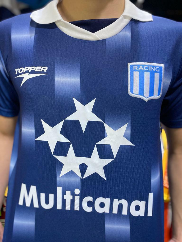 CAMISETA RETRO DE RACING MULTICANAL