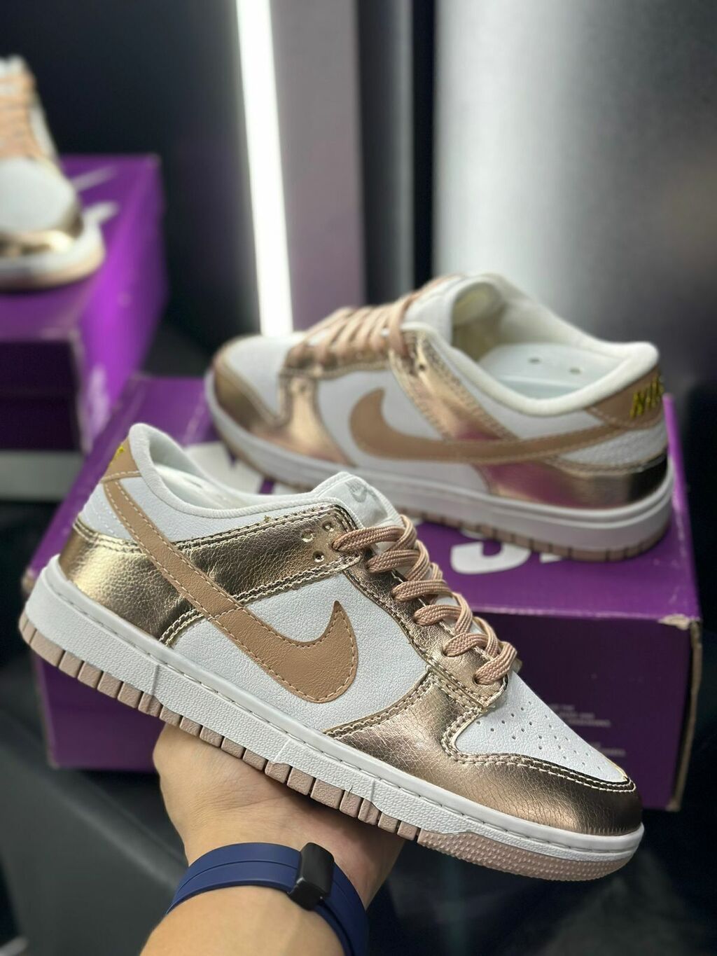Tenis Nike Dunk Low Cobre Ariano Multimarcas