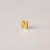 Pingente Letra Lisa com uma Microzirconia no Dourado na internet