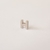 Pingente Letra Lisa com uma Microzirconia no Ródio Branco na internet