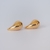 Brinco Gota Grande Lisa no Dourado - comprar online