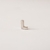 Imagem do Pingente Letra Lisa com uma Microzirconia no Ródio Branco