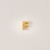 Pingente Letra Lisa com uma Microzirconia no Dourado - comprar online