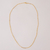 Colar Elos Cartier Cubinho 60cm no Dourado - comprar online