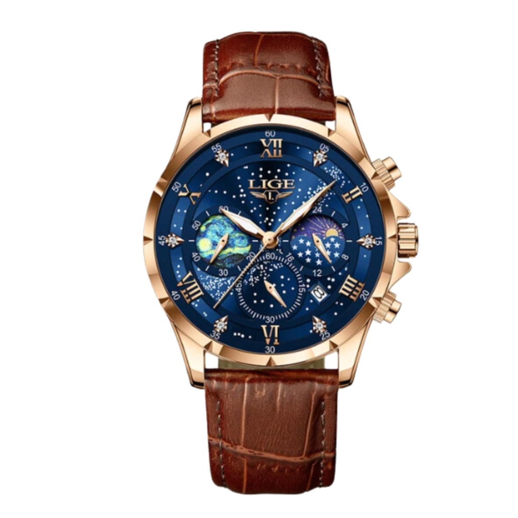 LIGE Reloj Stars Men Estilo y Elegancia LIGE Mexico