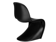 Silla Tipo Panton – Negro - Bleu Muebles