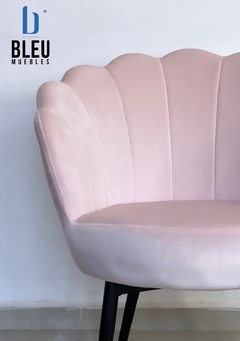 Sillón Shell – Rosa - Bleu Muebles
