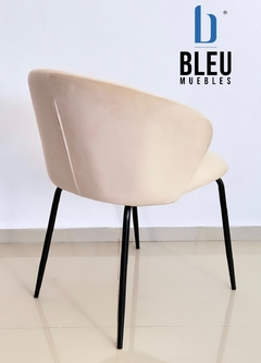 Silla Velvet Ari – Beige - comprar en línea