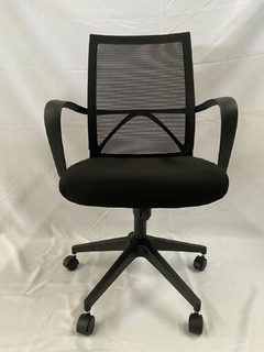 Silla de Escritorio Mesh – Negro - Bleu Muebles