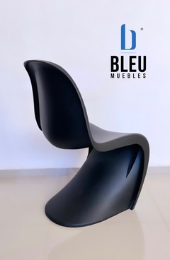 Silla Tipo Panton – Negro - Bleu Muebles