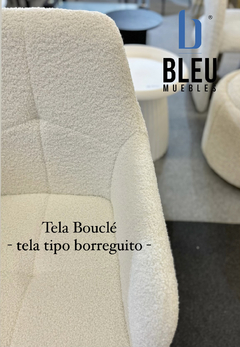 Silla Teddy con brazos – Blanco - tienda en línea