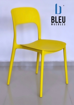 Silla Flexi – Amarillo - Bleu Muebles