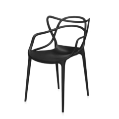 Silla tipo Masters – Negro - Bleu Muebles