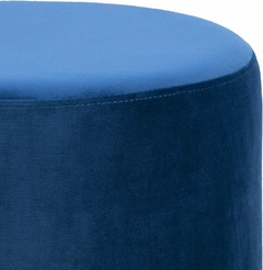 Banco Mini Velvet – Azul - Bleu Muebles