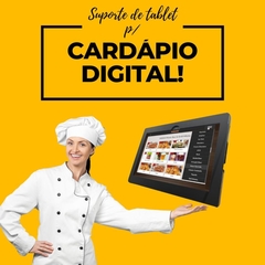 Suporte para tablet para Cardápio Digital A8 X-200-205 - Lumar Tecnologia