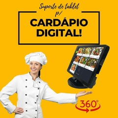 Suporte para tablet para Cardápio Digital A8 X-200-205 na internet