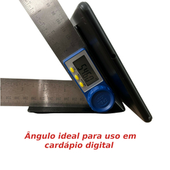 Cardápio Digital Suporte-Base em Aço Kit-3-Peças na internet