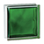 Kit 10 Tijolos Bloco De Vidro Colors 19x19x8 Verde Tradestar - comprar online