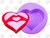 Molde de Silicone Coração Com Mão Redondo Ib-1330 / S-1077 - loja online