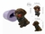 Molde de Silicone Cachorro (Dog) Pug Ib-106 - comprar online