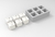 Molde de Silicone Letra Cubo Mini Lembrancinha - Presente 6Cav. Letra Ib-288 - loja online