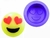 Molde de Silicone Emoji Apaixonado Ib-1530 / S-1072 (Emoticons)