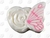 Molde de Silicone Borboleta Rosa Ib-905/S-533 - comprar online