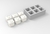 Molde de Silicone Letra Cubo Mini Lembrancinha - Presente 6Cav. Letra Ib-288 na internet