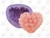 Molde de Silicone Coração Provence (Coração Flores G) Ib-322 - comprar online