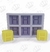 Molde de Silicone Letra Cubo Mini Lembrancinha - Presente 6Cav. Letra Ib-1953 na internet