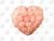 Molde de Silicone Coração Provence (Coração Flores G) Ib-322