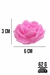 Molde de Silicone Rosa do Caribe Ib-677 - comprar online